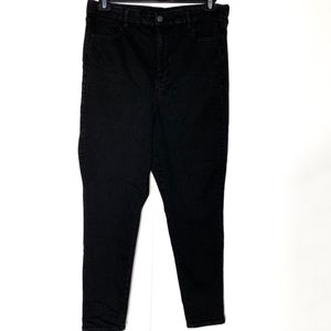 American Eagle Curvy Highest Rise Black Jeggings